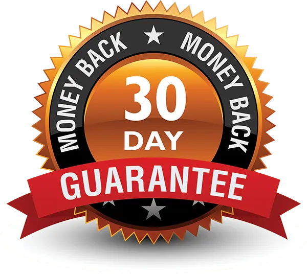 30 day money back guarantee